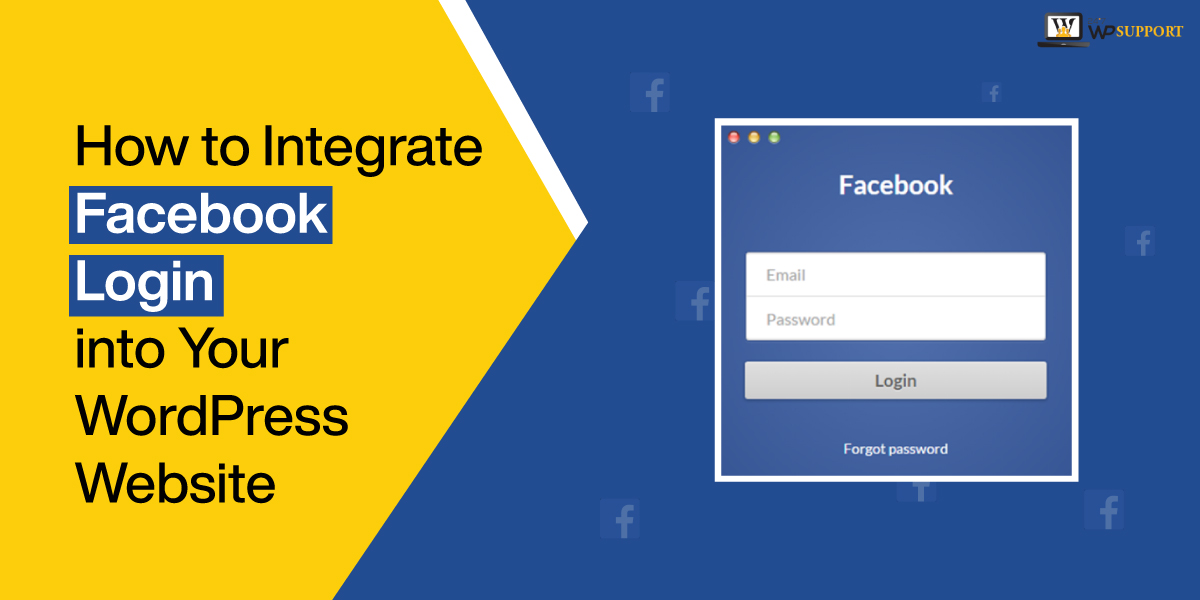 Integrate Facebook Login For A Website