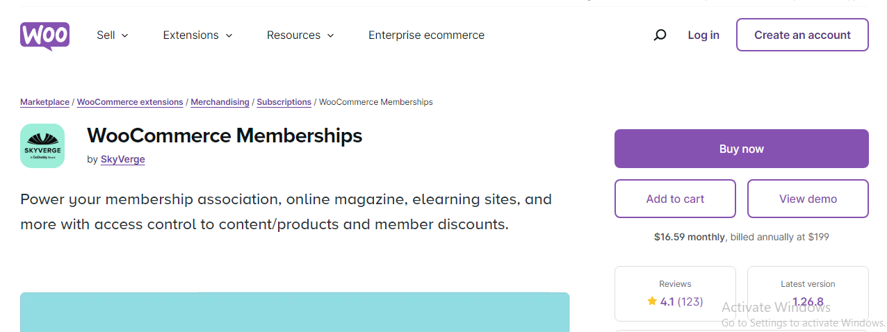 WooCommerce Memberships