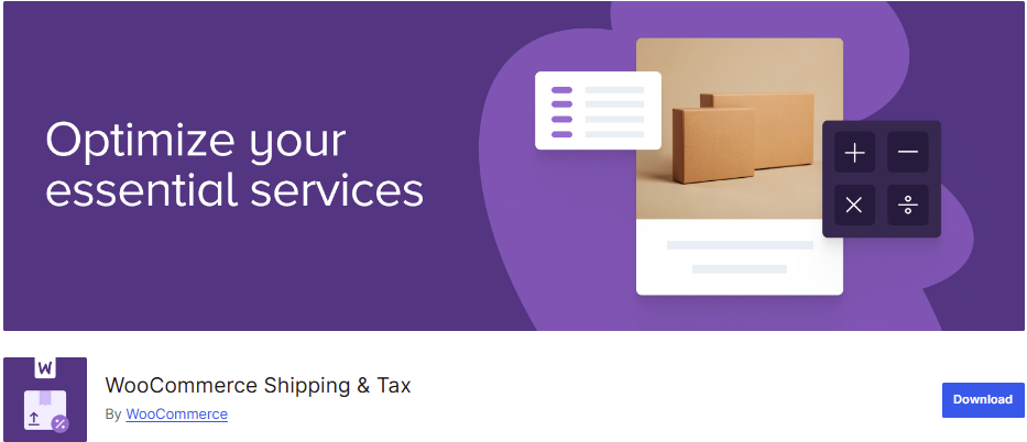 WooCommerce Shipping and Tax