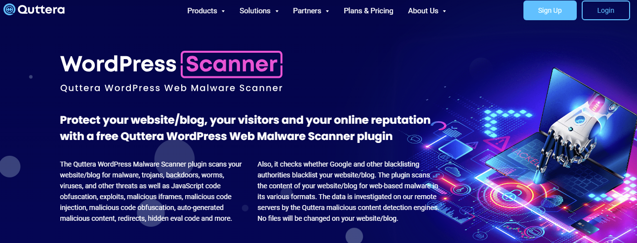 Quttera Web Malware Scanner