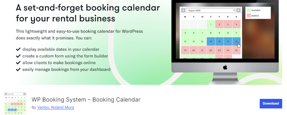 WP Booking System